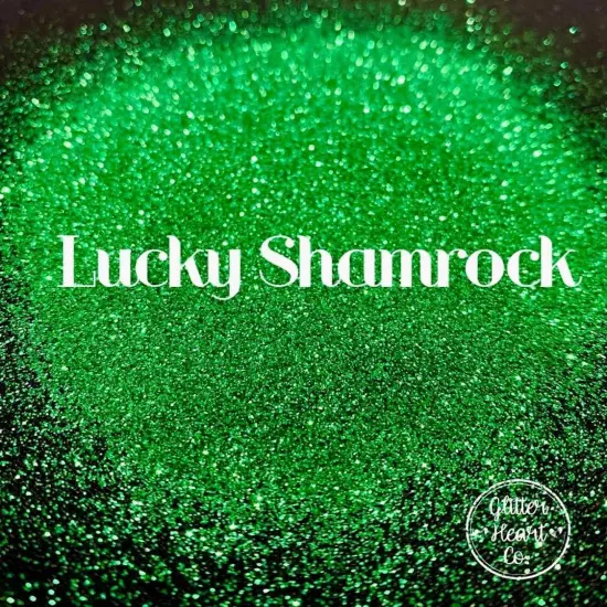 Polyester Glitter - Lucky Shamrock by Glitter Heart Co.&trade; {2}