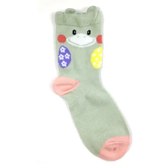 Wrapables Peek A Boo Animal Toddler Socks (Set of 6), XL {4}