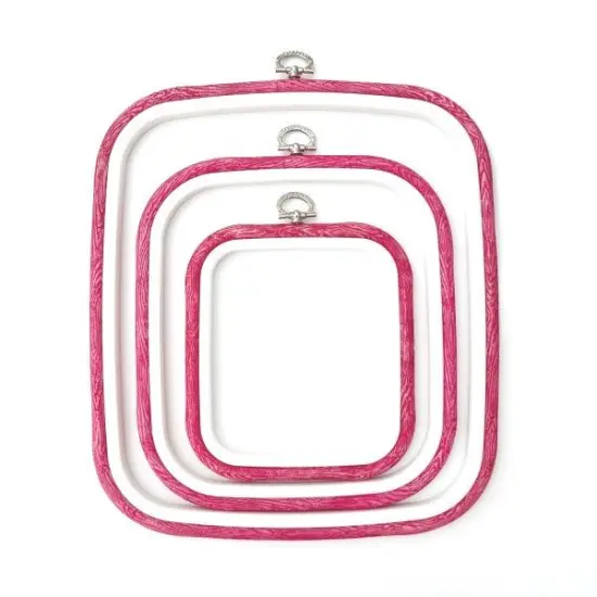 Square Flexi Hoop Nurge 230-12 Pink {2}