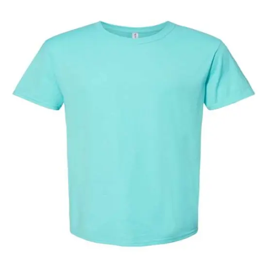 JERZEES&reg; Ring Spun Short Sleeve T-Shirts For Adult's Scuba blue {2}