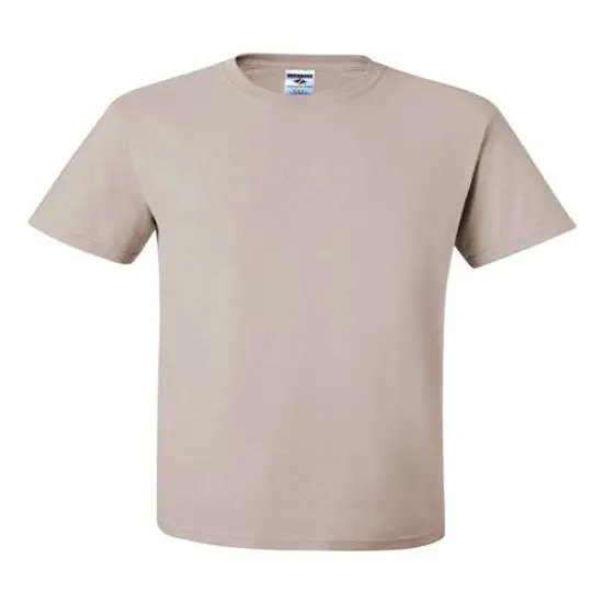 JERZEES&reg; Dri Power Ringspun Short Sleeve Crewneck T-Shirt Sandstone {2}