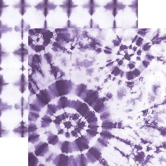 Purple Colorways Pattern 12 x 12 Scrapbook Paper Set {3}