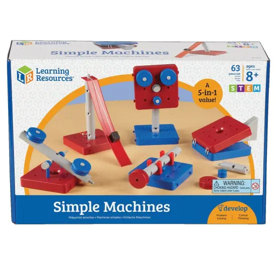 Simple Machines Set, Pack of 5 {1}