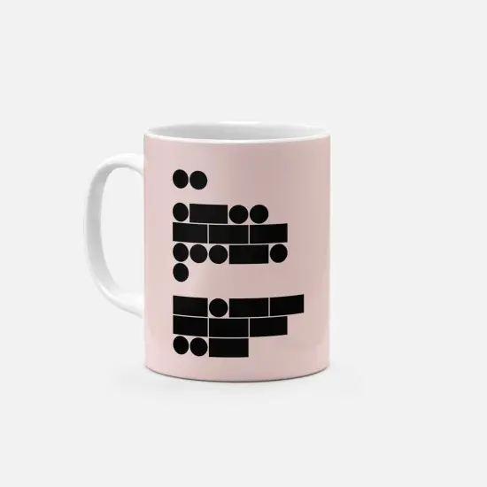 Morse Code I Love You 11 Oz Mug VIII {1}