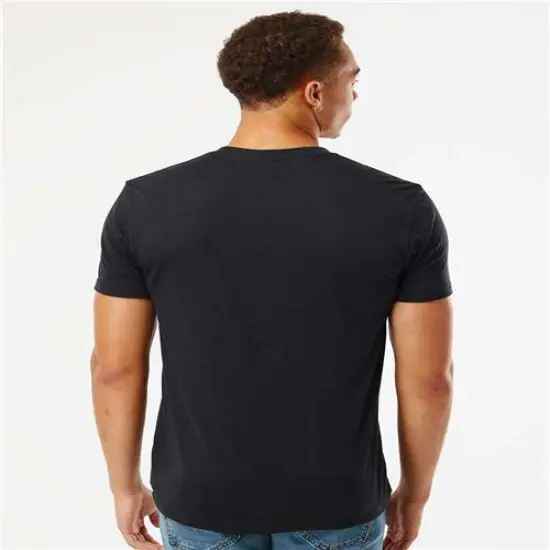 Next Level&reg; Triblend Classic Fit Crewneck Short Sleeve T-Shirt Black {6}