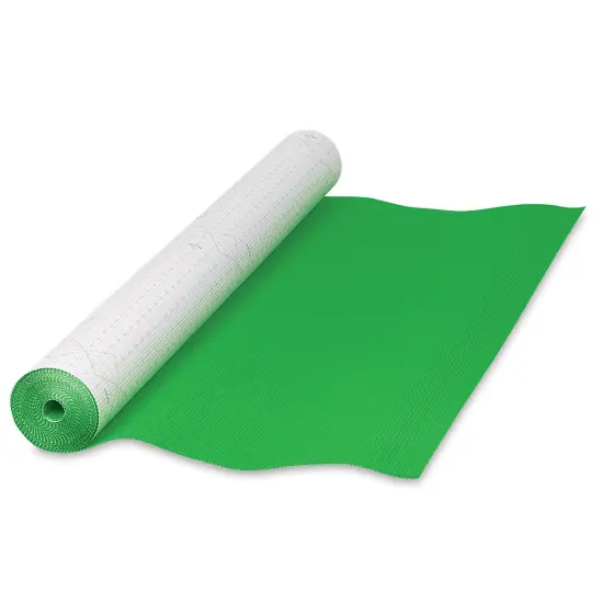 Corrugated Paper - 48" x 25 ft, Emerald, Roll {1}