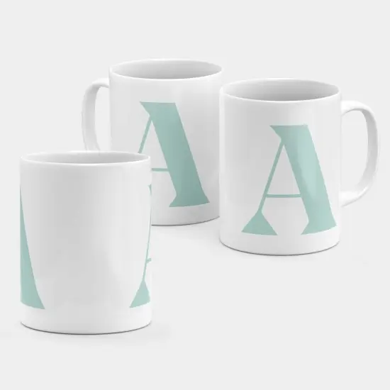 Monogram Letter 11oz Mug IX {2}