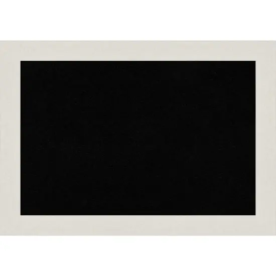 Rustic Plank Narrow Framed Corkboard, Black Cork Rustic Plank White {1}