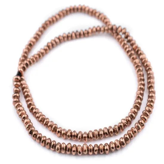 The Bead Chest Copper Nugget Beads (5x7mm) {3}