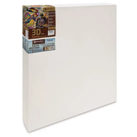 Masterpiece Tahoe Cotton Canvas - 24" x 24", 2-1/2" Profile, Acrylic Primed {1}