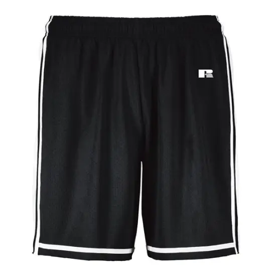 Russell Athletic&reg; Youth Basketball Shorts Black/ white {1}