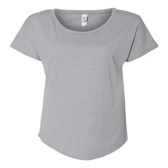 Next Level&reg; Women's Ideal Dolman T-Shirt Heather grey {6}