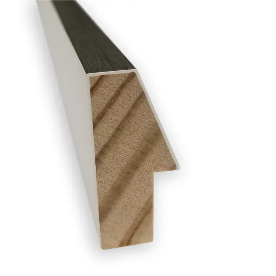 Lucie Wood Framed Corkboard, Black Cork Lucie Silver White {2}