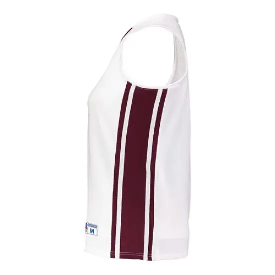 Russell Athletic&reg; Women's Basketball Jersey Maroon/ white {4}