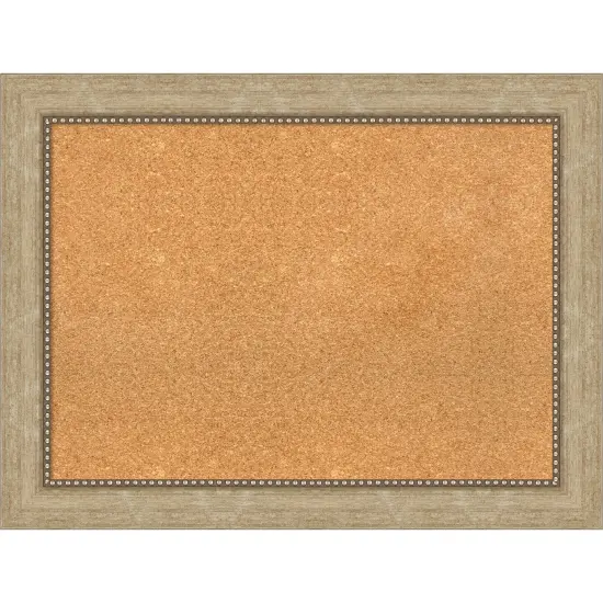 Astor Framed Corkboard, Natural Cork Astor Champagne {7}