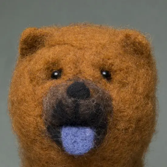 Felting kit Chow-chow {5}