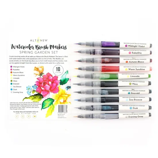 Altenew Watercolor Brush Markers - Spring Garden Set {1}