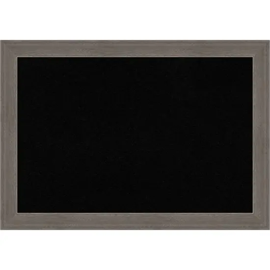 Alta Framed Corkboard, Black Cork {1}