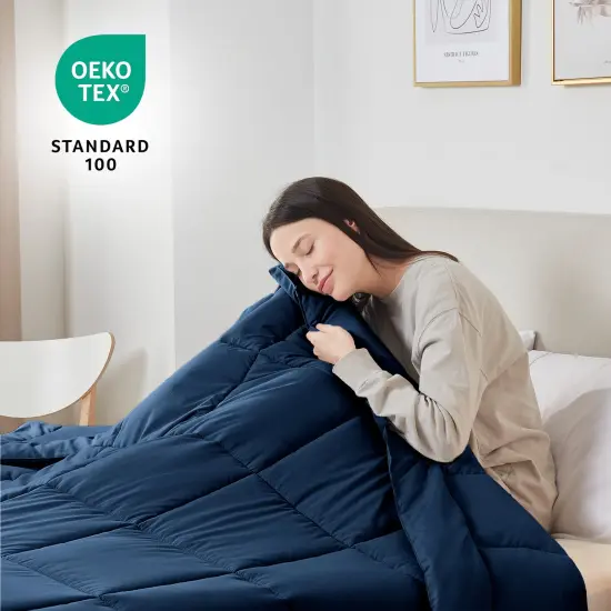 Nestl Down Alternative Comforter Navy {2}