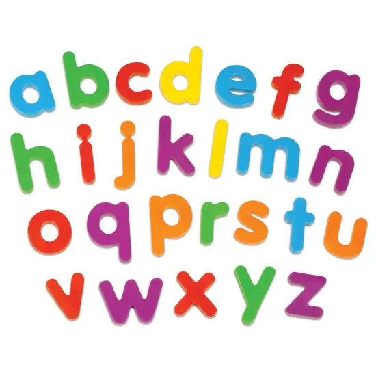 Jumbo Magnetic Letters and Numbers, Lowercase Letters {4}