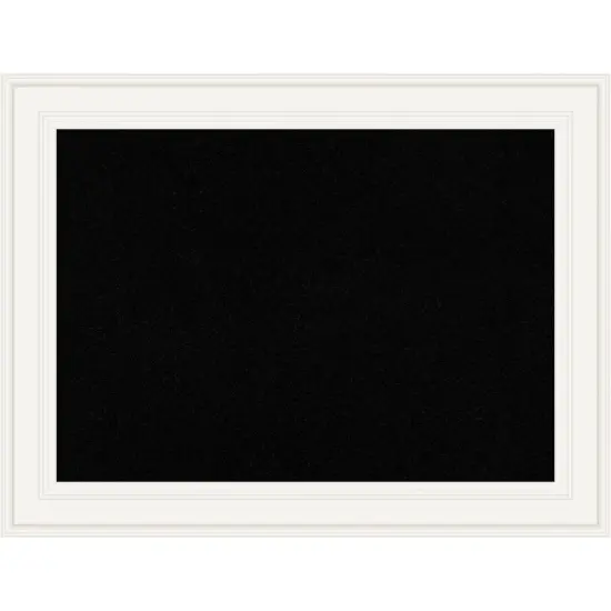 Ridge Framed Corkboard, Black Cork {1}