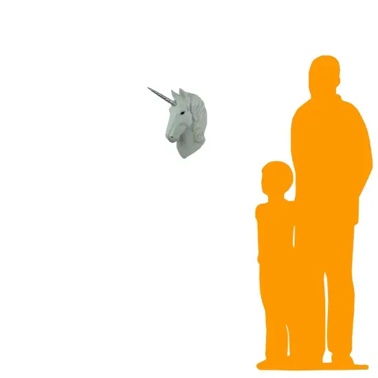 Unicorn Head Small Statue {2}