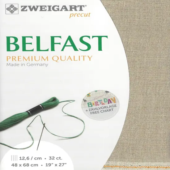 PrecutZweigart Belfast 32 count Raw {1}