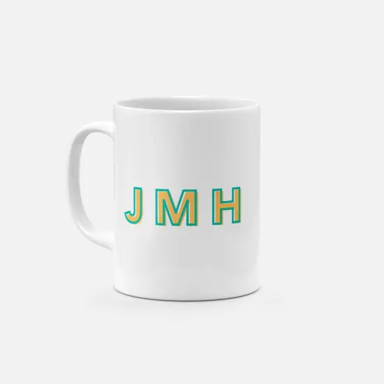 Monogram Initials 11oz Mug II {3}