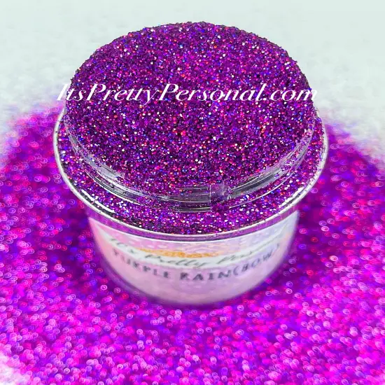 "Purple Rain(bow)"- Holographic Fine {1}