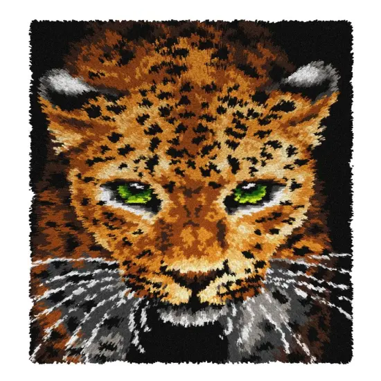 Latch hook rug kit "Leopard" 4164 {1}