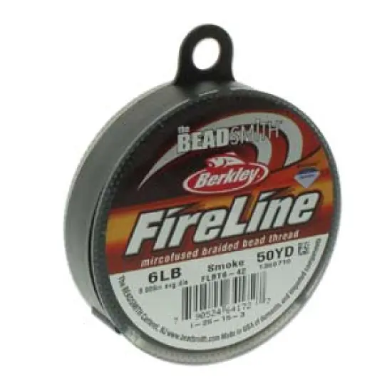 Fireline 6lb Smoke Grey 50 yards {1}