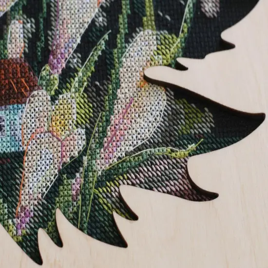 Cross-stitch kit - Little secret {6}