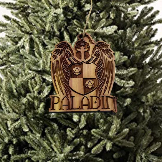 Paladin - Cedar Ornament {2}