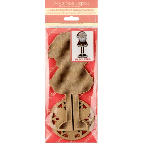 Bead embroidery kit on wood FLK-209 {6}