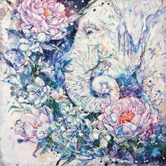 Cross-stitch kit White Legends {1}