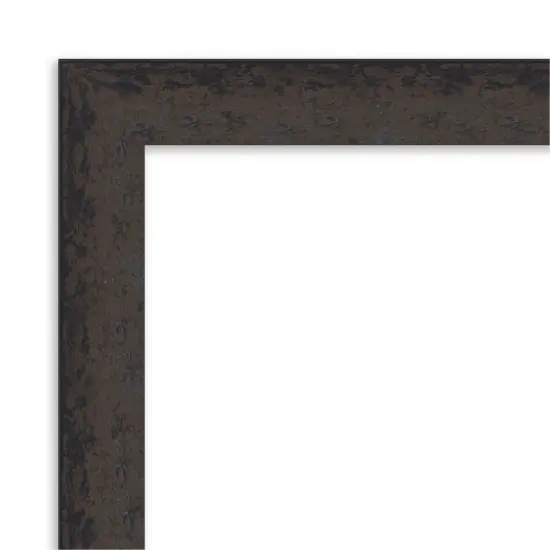 Dappled Wood Framed Magnetic Board Dappled Black Brown {2}