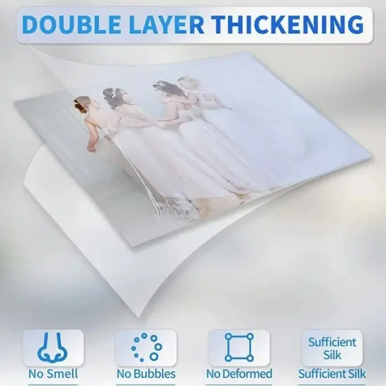 Thermal Laminating Pouches, 9" x 11.5", 5 Mil for Home, Office, School {3}