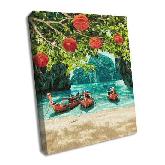 Painting by Numbers kit Holidays in Thailand KHO2291 {1}