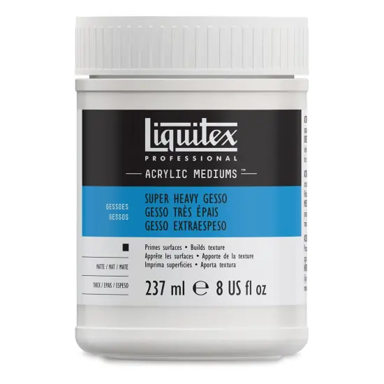Liquitex Super Heavy Acrylic Gesso - 8 oz jar {1}