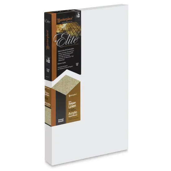 Masterpiece Elite Portrait Smooth Canvas - 18" x 24", Acrylic Primed {1}