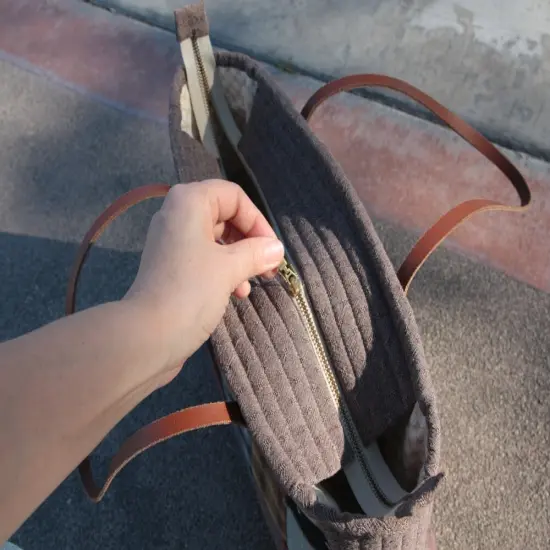 [DIY Bag Pattern] Square Patch Bag - Digital Pattern {4}