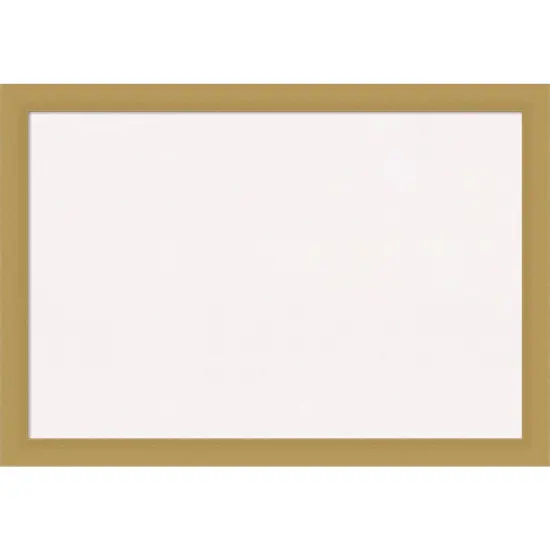 Grace Brushed Gold Framed Corkboard, White Cork {1}