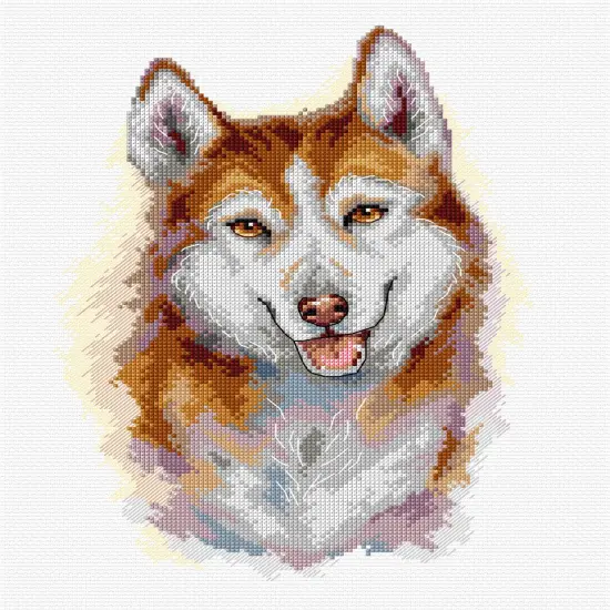 Husky 133CS Counted Cross-Stitch Kit {1}