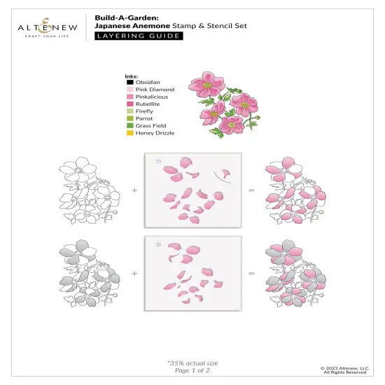 Altenew Build-A-Garden: Japanese Anemone {3}