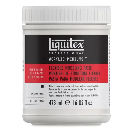 Liquitex Medium - Flexible Modeling Paste - 16 oz jar {1}