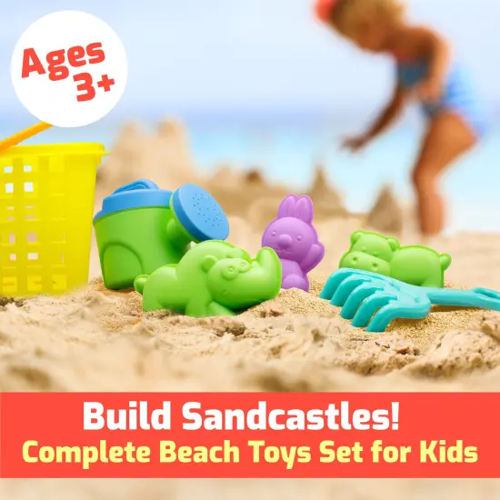 USA Toyz Animal Beach Toys for Toddlers - 8pk {2}