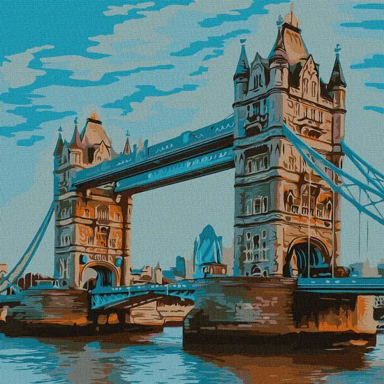 Painting by Numbers kit Tower Bridge KHO3598 {2}