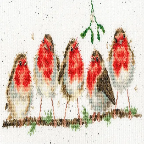 Rockin' Robins XHD69 Counted Cross Stitch Kit {1}
