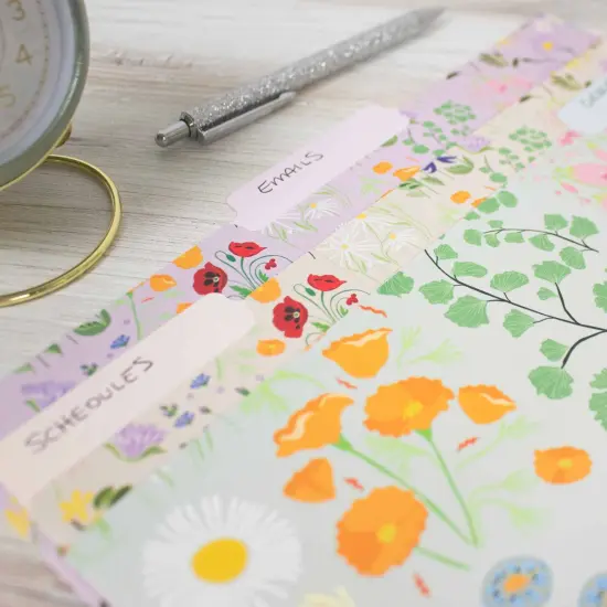 bloom daily planners File Folder Set, Garden Party {5}