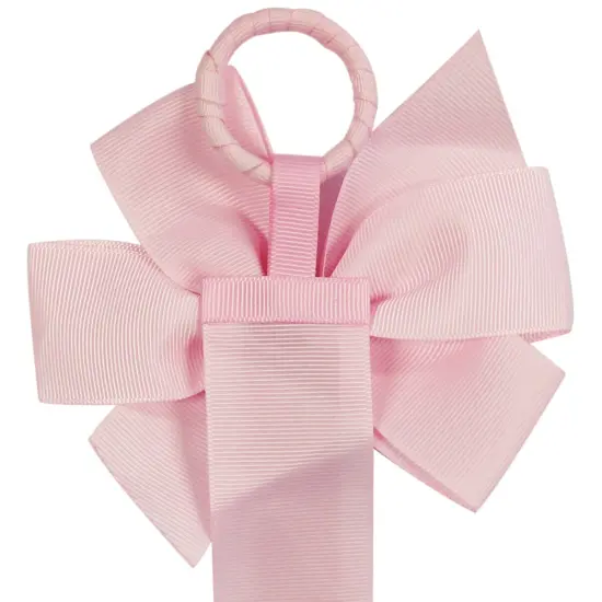 Wrapables Hair Clip and Hair Bow Holder, Pink Polka Dots {3}